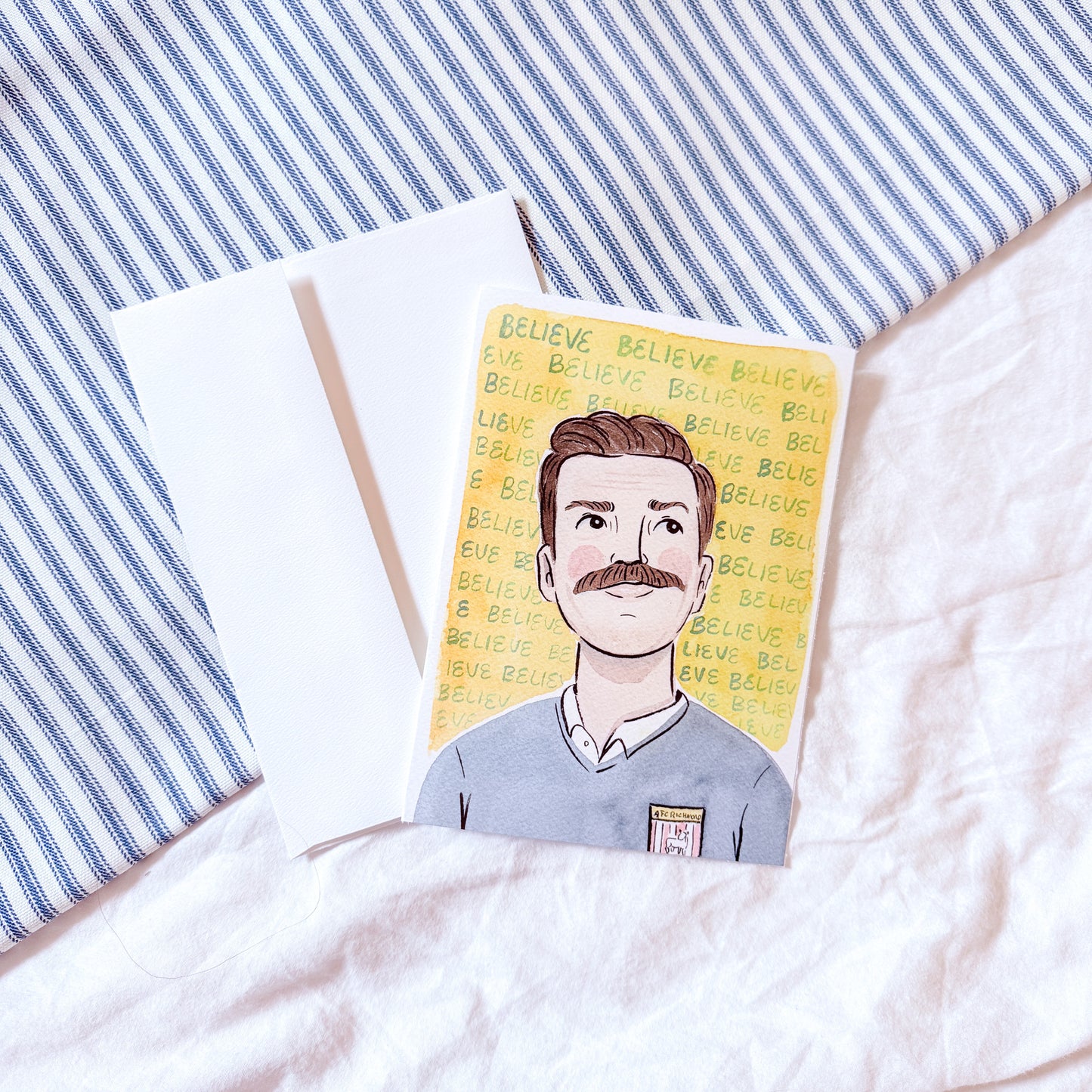 "Believe" 5x7 BLANK Greeting Card / Fine Art Print