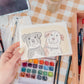 LIVE Watercolor Portraits