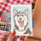 LIVE Watercolor Portraits