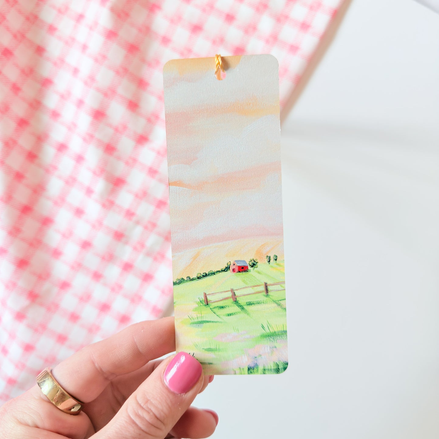 Metal Bookmarks w/ Tassel