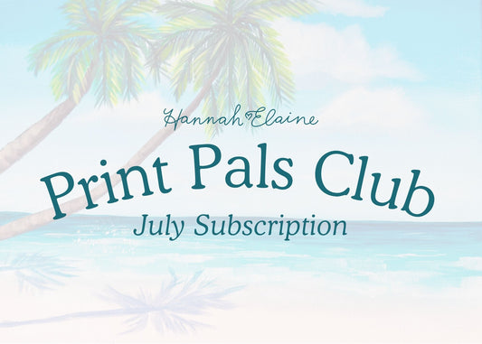 Print Pals Club Subscription!